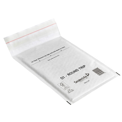 Busta imbottita Mail Lite® Round Trip - andata/ritorno - LL (23 x 33 cm) - Sealed Air® - conf. 50 pezzi
