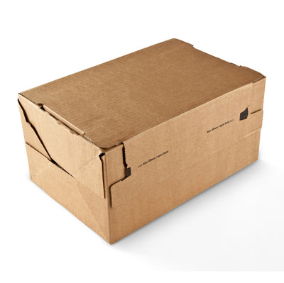 Scatola Return Box CP 069 - S - 28,2 x 19,1 x 9 cm - cartone - avana - ColomPac