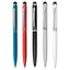 Penna a sfera mini I-PEN 2 in1 - puntale touch - colori assortiti - Lebez - expo 15 pezzi