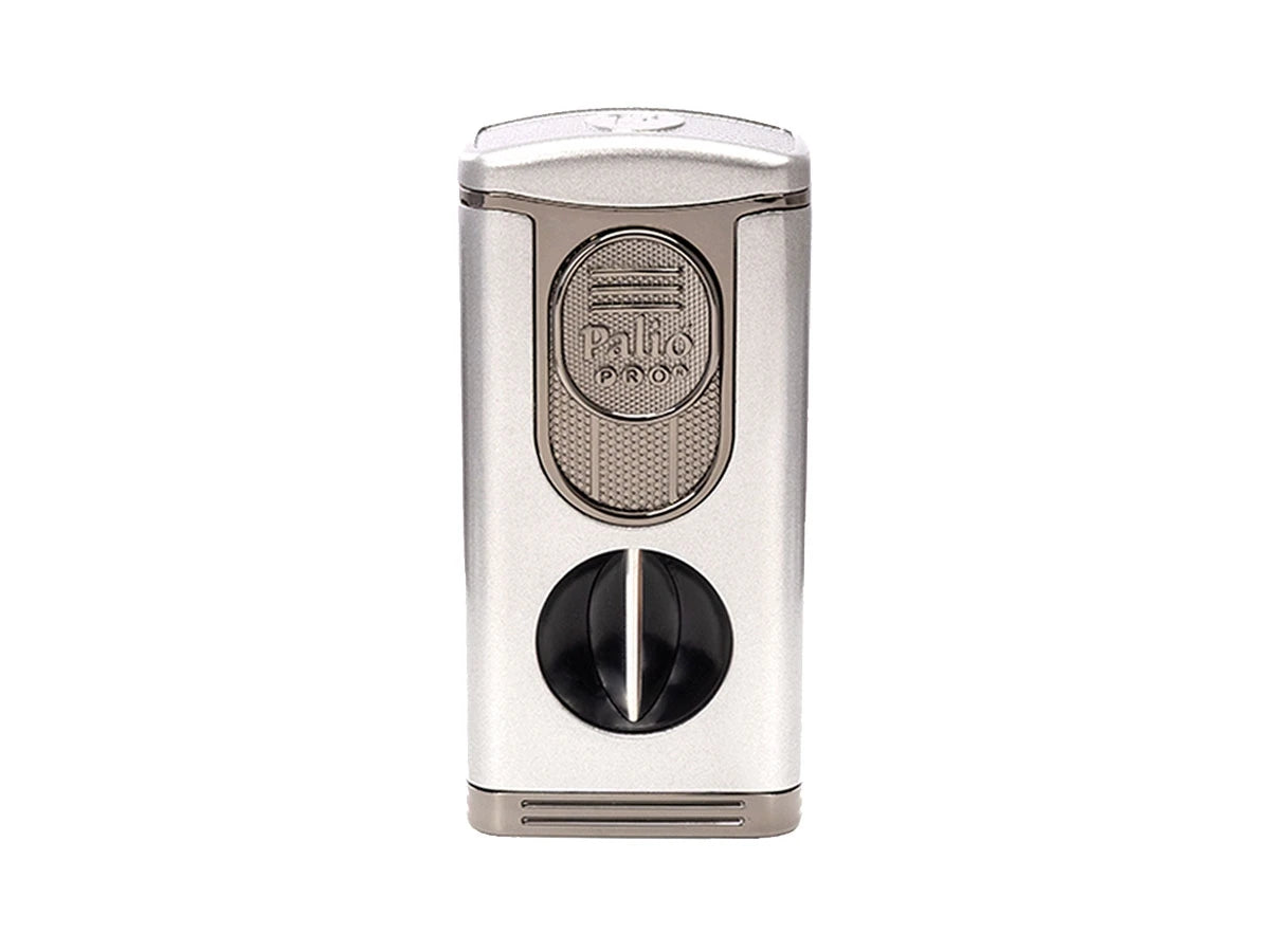 Paliò ACCENDISIGARI TREVI TRIPLE w/V-CUTTER JET (PAL-CL-3100SL) Silver