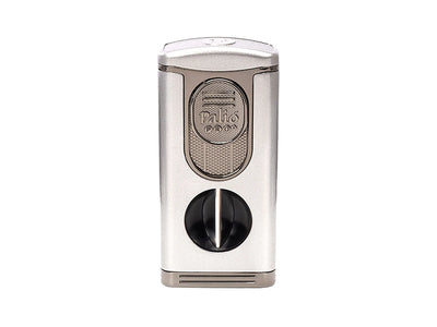 Paliò ACCENDISIGARI TREVI TRIPLE w/V-CUTTER JET (PAL-CL-3100SL) Silver