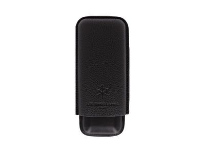 Les Fines Lames CIGAR CASE DUO BLACK PEBBLE