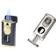 Paliò ACCENDISIGARI TREVI TRIPLE w/V-CUTTER JET (PAL-CL-3100SL) Silver
