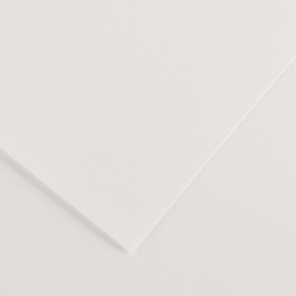 Foglio Colorline - 70x100 cm - 220 gr - bianco - Canson