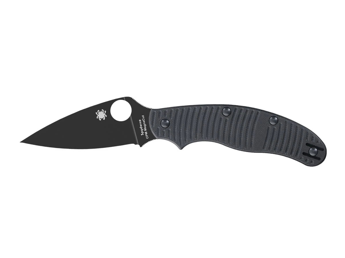 Spyderco UK PENKNIFE SALT BLACK G10 BLACK MAGNACUT C94GMCBKP