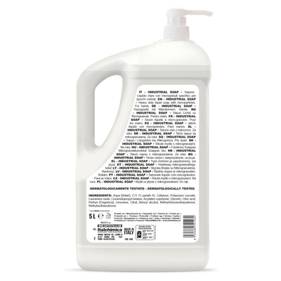 Sapone liquido Industrial Soap - dispenser 5 L - limone - Sanitec