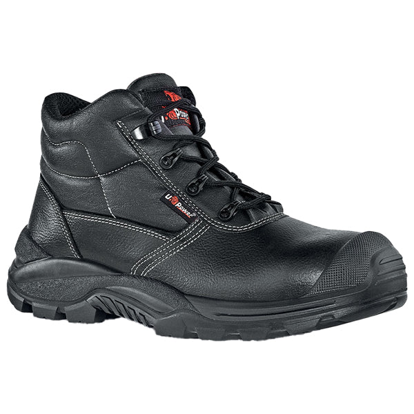 Calzatura di sicurezza Texas UK S3 SRC Rock&roll - pelle grana mina idrorepellente - numero 38 - nero - U-Power