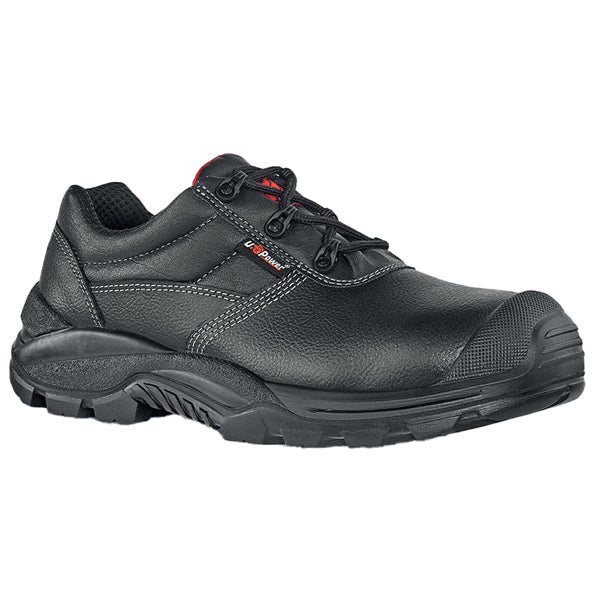Calzatura di sicurezza Arizona UK S3 SRC Rock&roll - pelle grana mina idrorepellente - numero 48 - nero - U-Power