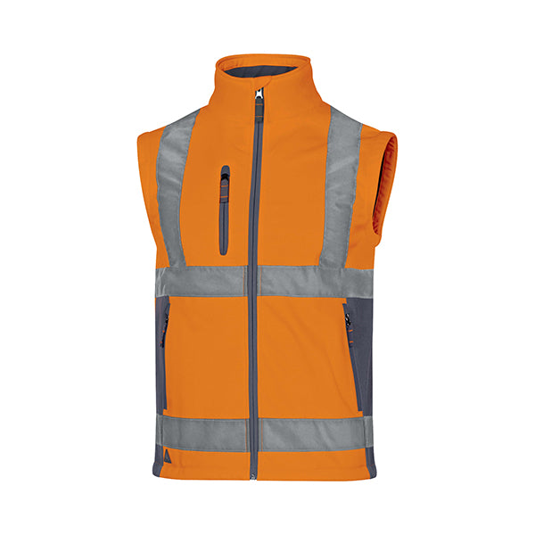 Giacca Softshell Moonlight 2 alta visibilità - poliestere - taglia XXL - arancio fluo - Deltaplus