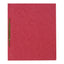 Cartellina semplice con pressino- 265 gr - A4 - cartone pressato - rosso - Pagna