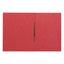 Cartellina semplice con pressino- 265 gr - A4 - cartone pressato - rosso - Pagna