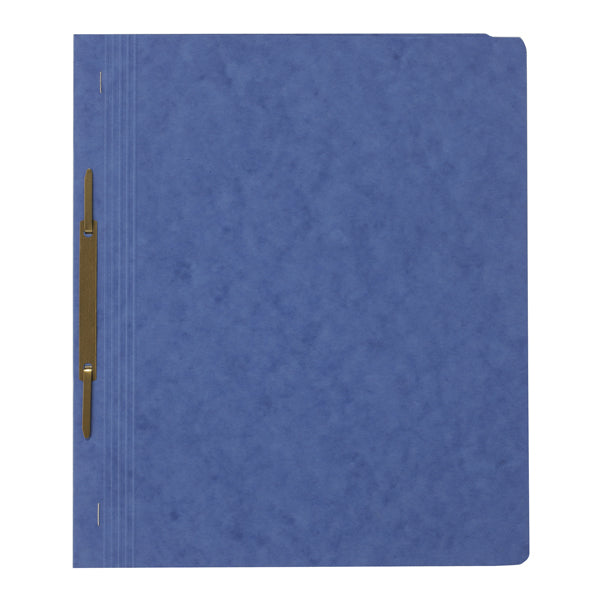 Cartellina semplice con pressino- 265 gr - A4 - cartone pressato - blu - Pagna