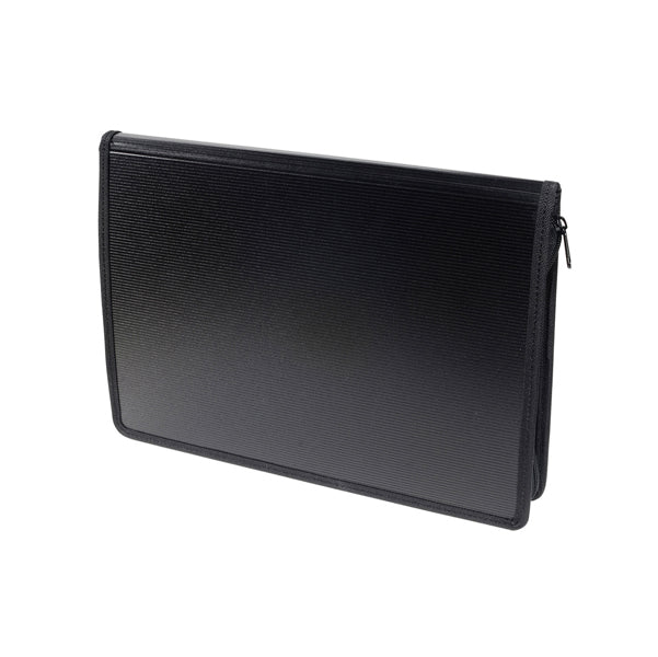 Conferenziere con calcolatrice Exawallet - PP - nero - Exacompta