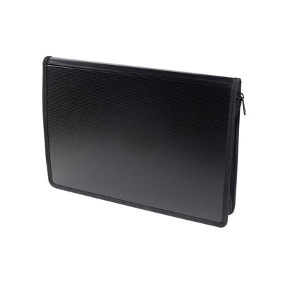 Conferenziere con calcolatrice Exawallet - PP - nero - Exacompta