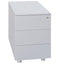 Cassettiere in metallo - 3 cassetti - 40 x 59 x 54 cm - grigio - Bertesi