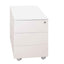 Cassettiere in metallo - 3 cassetti - 40 x 59 x 54 cm - bianco - Bertesi
