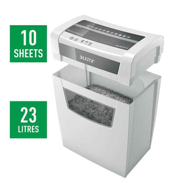 Distruggidocumenti Home Office P4 - taglio a frammenti 4x28 mm - Leitz IQ