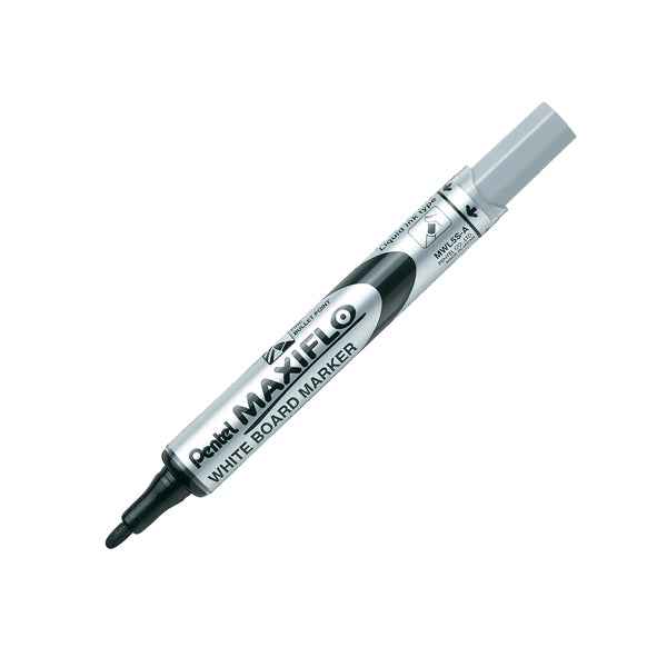 Marcatori Maxiflo + cancellino - punta conica 4 mm - colori assortiti - Pentel - set 4 + 1 pezzi