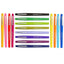 Pennarello Flair Nylon - punta feltro - 1,10mm - colori assortiti Tropical - Papermate - conf. 16 pezzi