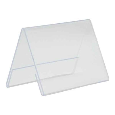 Display a V in plastica - 7,8 x 10,6 x 6,7 cm (A7) - Securit