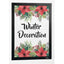 Cornice adesiva - Duraframe Wallpaper - A4 - 21 x 29,7 cm - nero - Durable