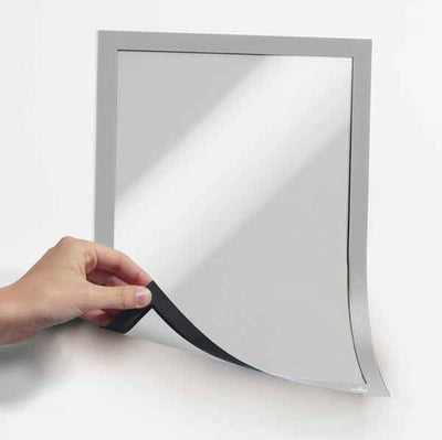 Cornice Duraframe Magnetic - A4 - 21 x 29,7 cm - argento - Durable