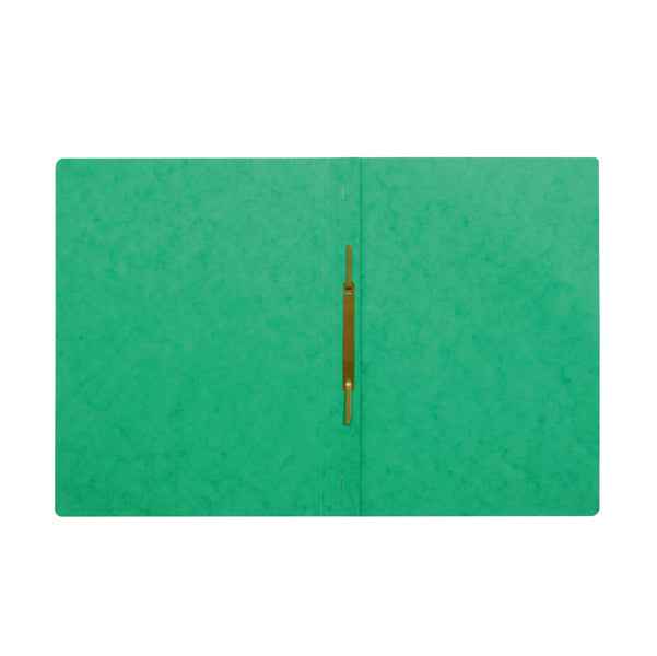 Cartellina semplice con pressino- 265 gr - A4 - cartone pressato - verde - Pagna