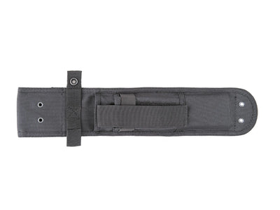 Ka-Bar Becker Combat Utility BK7 dettaglio lama Cro-Van manico Ultramid fodero MOLLE