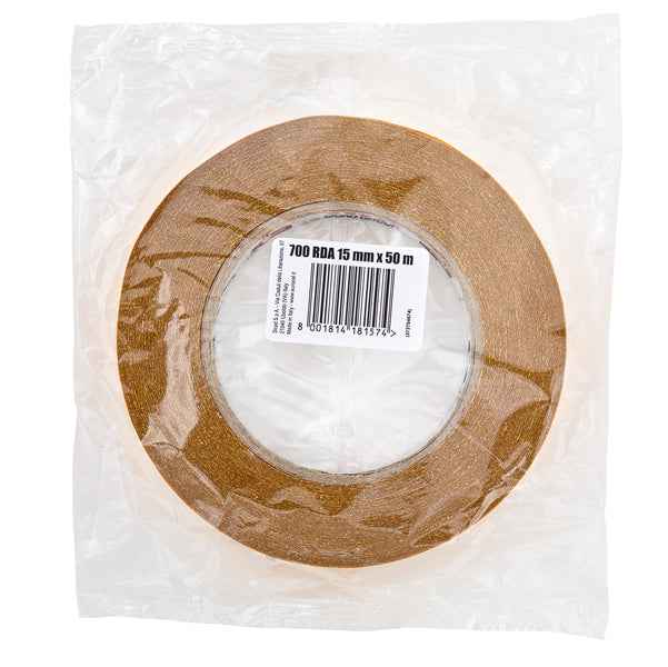 Nastro biadesivo 700RDA - confezionato singolarmente - 15 mm x 50 m - trasparente - Eurocel
