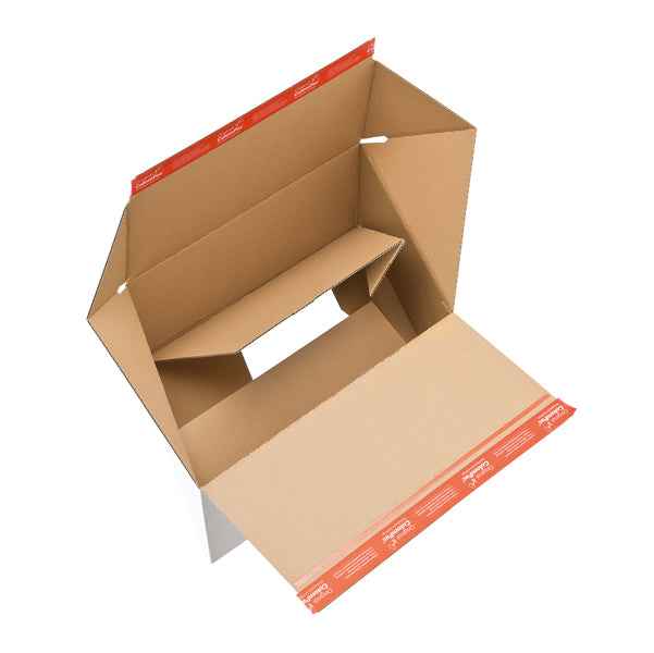 Scatola e-commerce - per spedizioni - 38,9 x 32,4 x 16 cm - cartone - bianco - ColomPac