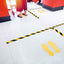 Nastro adesivo DURALINESTRONG 50/07 1726 - permanente - 5 cm x 30 m - giallo/nero - Durable