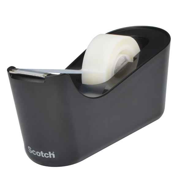 Dispenser da tavolo Magic C 18 - per nastri 33 m - 1 rotolo magic incuso - nero - Scotch