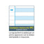 Maxiquaderno Linea Blu One Color - A4 - 1 rigo - 18 + 1 fogli - 100gr - Blasetti