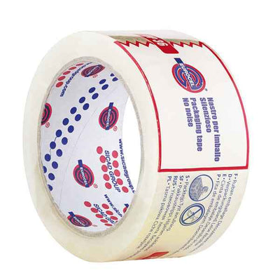 Nastro adesivo PP36NN - termo singolo - 5 cm x 66 m - trasparente - Eurocel