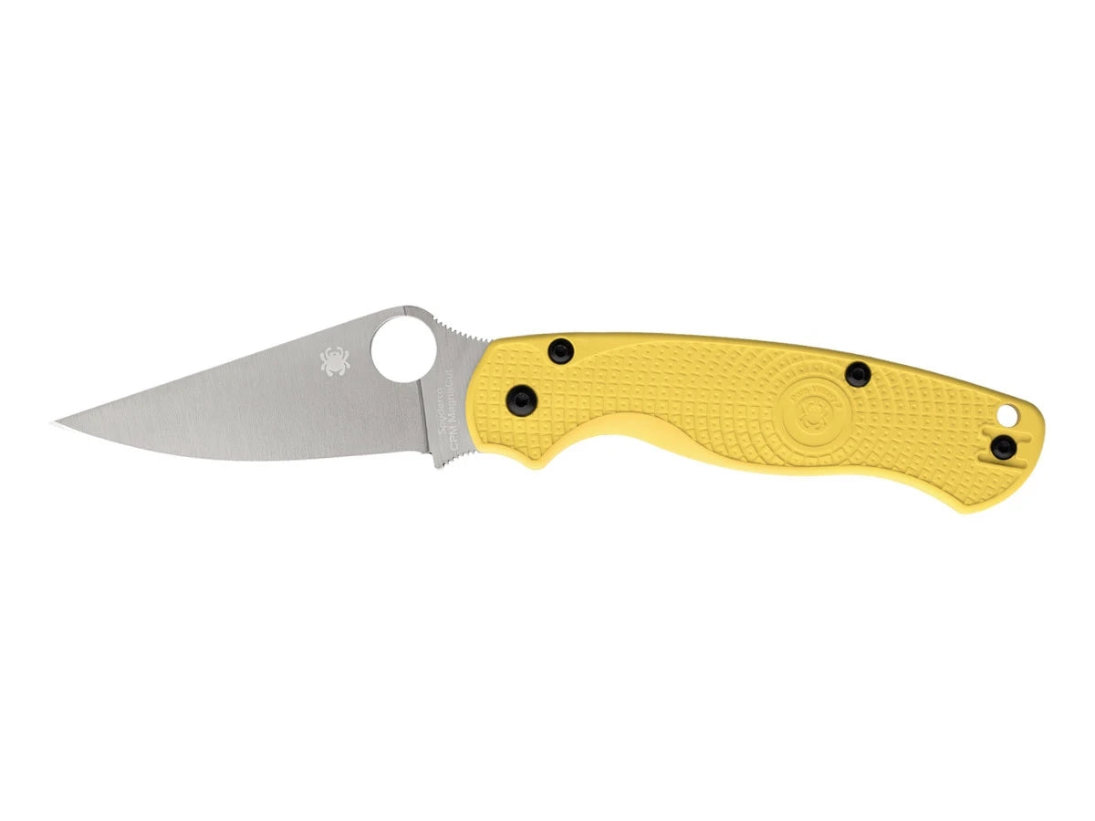 Spyderco PARA MILITARY 2 SALT FRN YELLOW MAGNACUT PLAIN C81PYL2