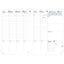 Agenda settimanale Prenote 2027 - copertina Impala - 21 x 29,7 cm - nero - Quo Vadis
