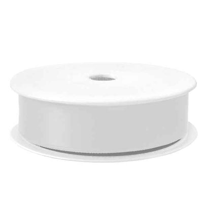 Nastro doppio raso - 25mmx25mt - bianco 01 - Brizzolari