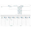 Agenda settimanale Agendascop 2027 - c/spirale - copertina Impala - 30 x 10 cm - nero - Quo Vadis