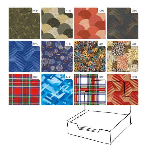 Carta regalo - raso - Classico - 70 x 100 cm - Rex Sadoch - scatola 100 fogli