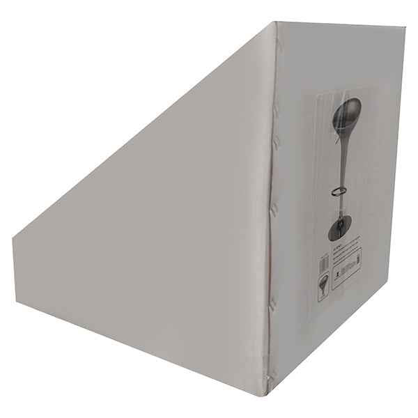 Sgabello Bar - in ABS e acciaio - H 55 / 78 cm - grigio - Serena Group