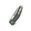 Vista manico micarta verde QSP Emu flipper ceramic bearings reversibile