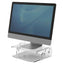 Supporto monitor regolabile Clarity - 35x25,6x7-13cm - Fellowes