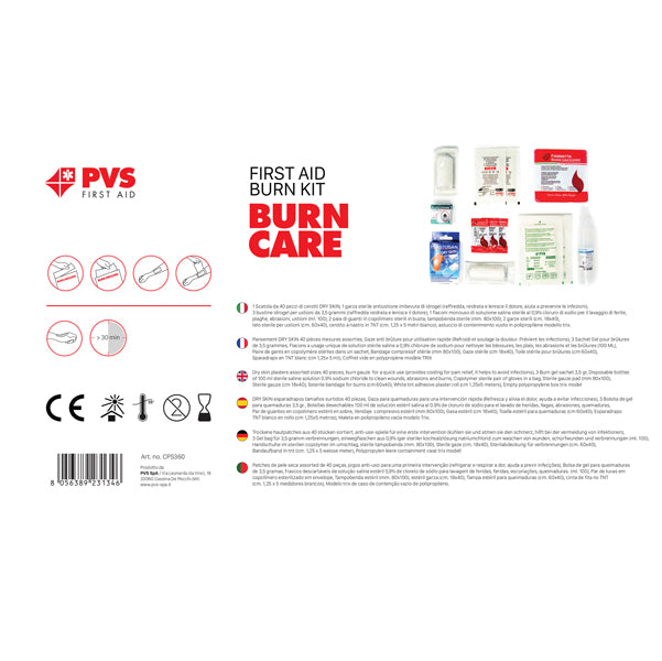 Valigetta kit ustioni basic - PVS
