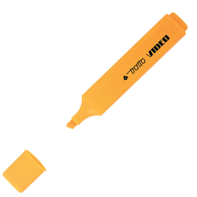 Tratto Video Pastel Evidenziatori Arancione Pastel Punta a Scalpello 1-5 mm (12PZ)