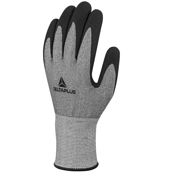 Guanti antitaglio Venicut F01- maglia Xtrem Cut - palmo in nitrile - taglia 09 - grigio - Deltaplus