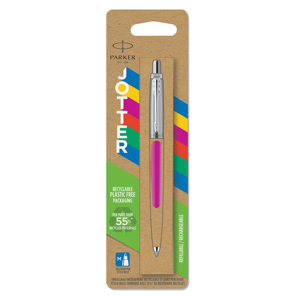 Penna sfera Jotter Original - punta M - fusto magenta - Parker