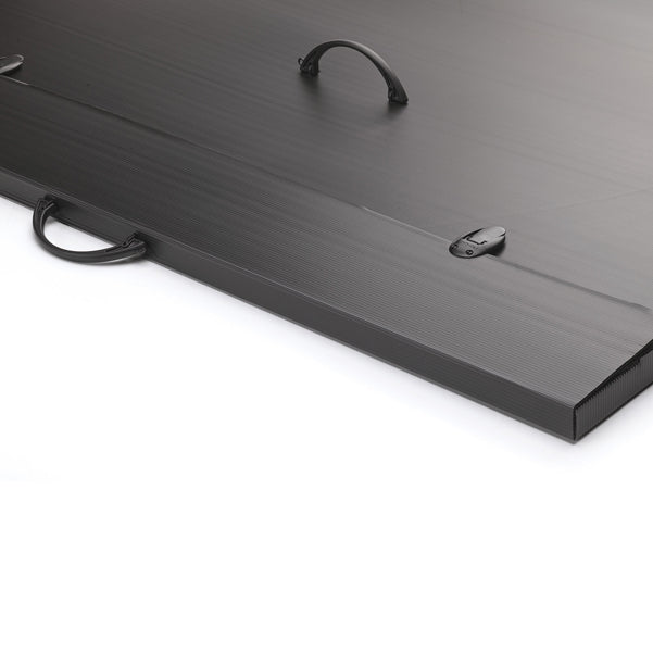 Valigetta Polionda Every Line Total Black - 27x37,5 cm - dorso 5 cm - Favorit