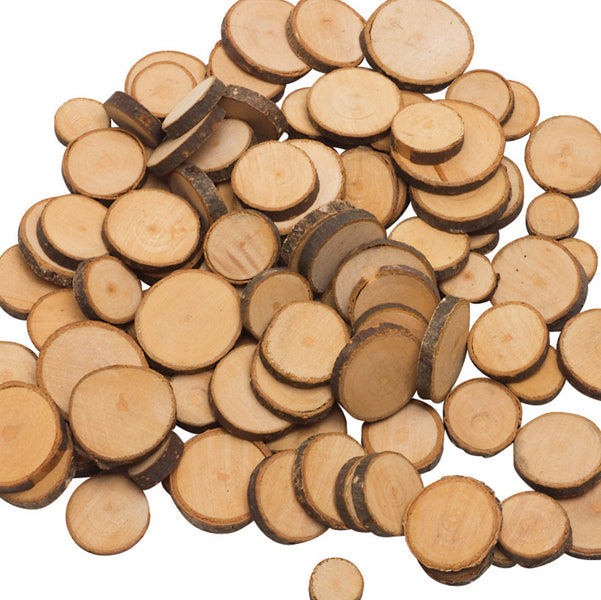 Fettine di legno naturale - CWR - conf. 100 pezzi
