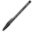 Penna a sfera con cappuccio Cristal Exact - punta 0,7 mm - nero - Bic - scatola 20 pezzi