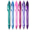 Penna gel scatto Geolocity Quick Dry - punta 0,7 mm - 10 colori assortiti - Bic - box 30 pezzi